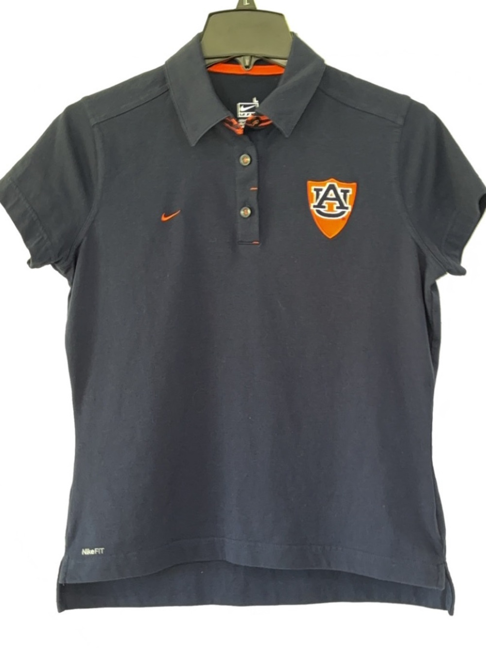 Women’s Nike Golf Navy Auburn Polo